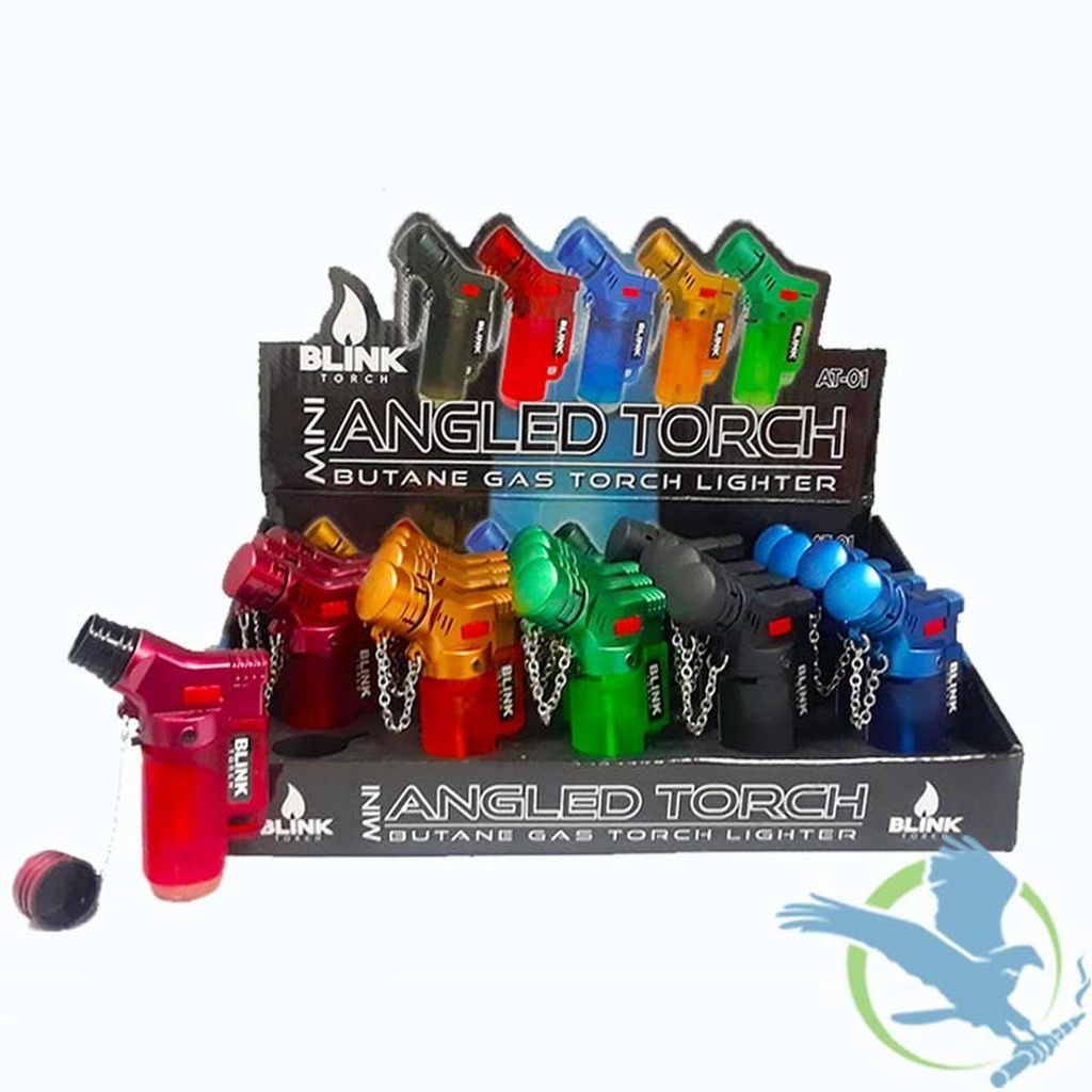 MINI METALLICS Butane Gas Tourch Lighter
