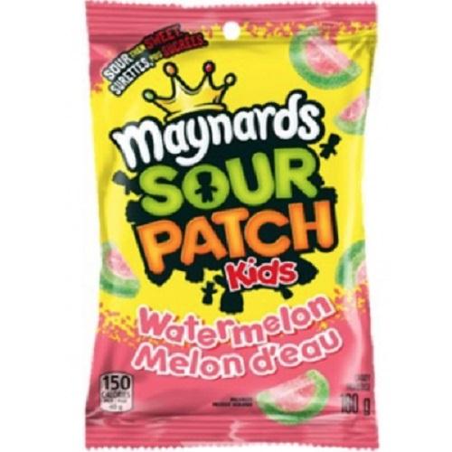 MAYNARDS, Watermelon Flavoured Sour and Sweet Candy, 180 g