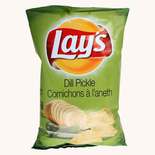 Lays Dill Pickle Chips, 180g