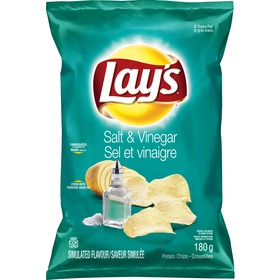 Lays Salt & Vinegar Chips 165g
