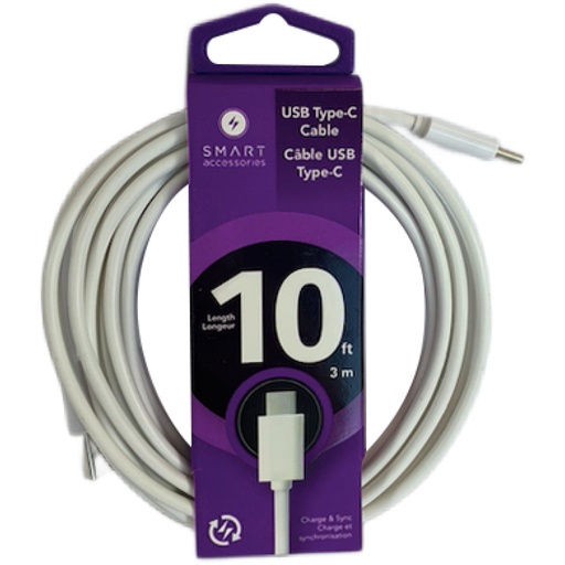 3125 Type-C USB Cable 10ft