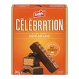 Leclerc, Café au lait wafer cookies with a milk chocolate coating, 240 g