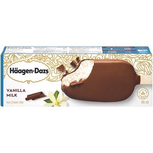 Haagen-Dazs Vanilla Milk Ice Cream Bar 88ml