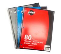 HILROY NOTEBOOK 10.5"x8.5"/80 ST-15905
