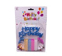 HAPPY BIRTHDAY CANDLE 9''x 6'' LF-9415