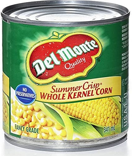 DEL MONTE, Whole Kernel Corn, 341 mL