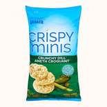Crispy Minis Crunchy Dill Flavour Rice Chips, 100g