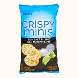 Crispy Minis Cheesy Nacho Flavour Rice Chips, 100g