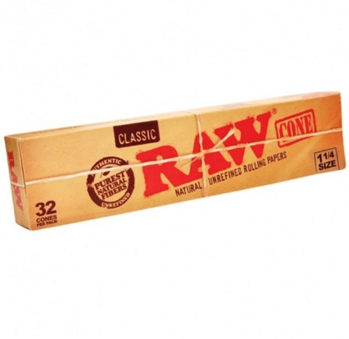 Classic Raw 11/4 Size 32 Cones Pack
