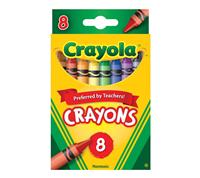 CRAYOLA CRAYONS 8PK ST-1884