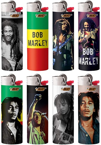 Bic Lighter Bob Marley